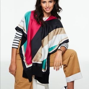 Henri Bendel Chevron Reversible TCape